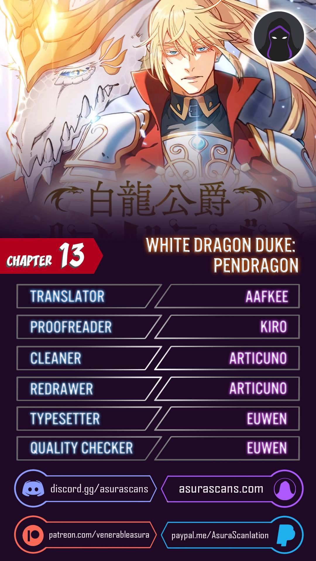 White Dragon Duke: Pendragon Chapter 13 1